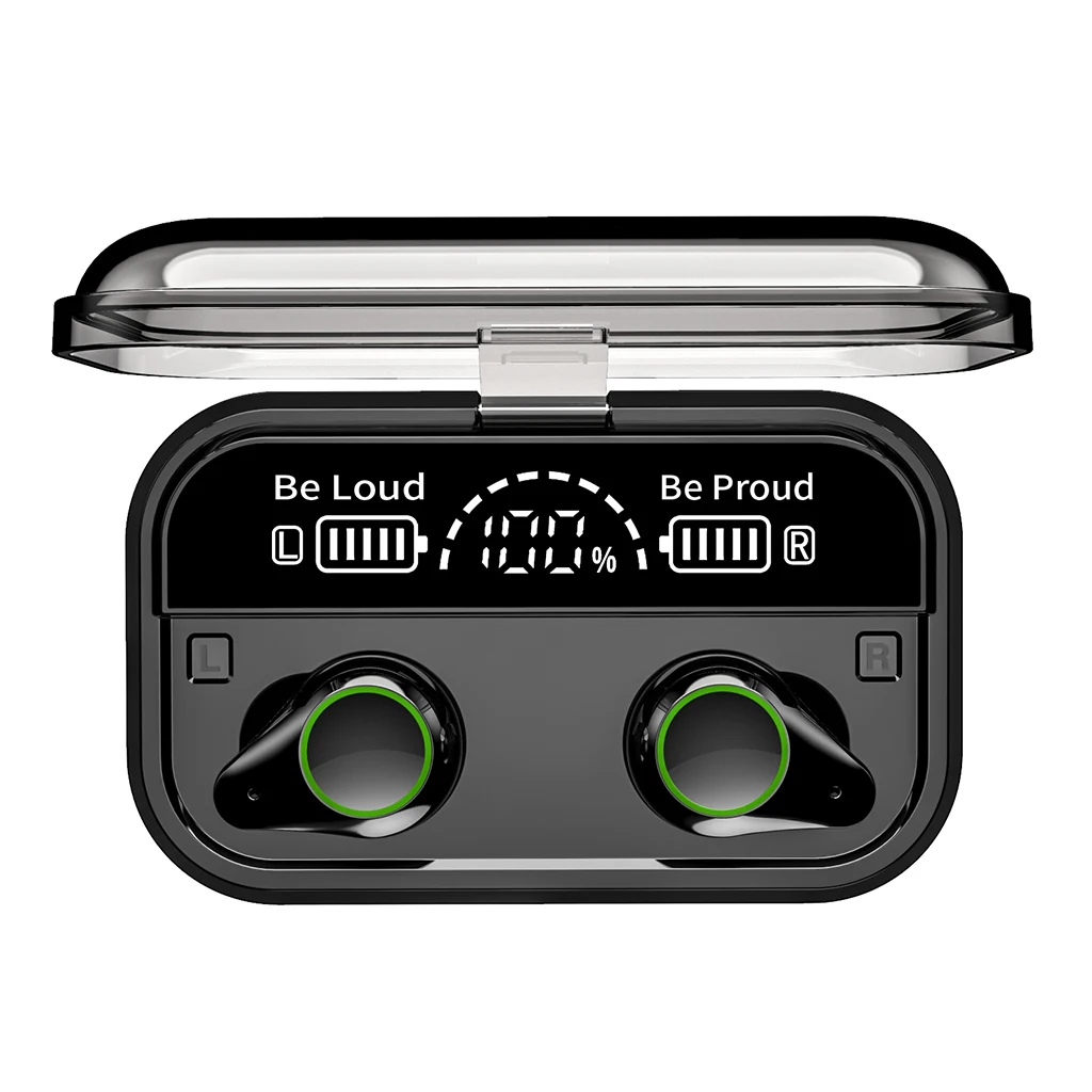 

Wireless Bluetooth5.0 Headphones TWS Earbuds Earphones Powerbank for IOS Android