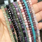 Натуральный розовый опал морганит Амазонит Пренит Чароит рубис кианитовый камень бусины для самостоятельного изготовления ювелирных изделий браслет 15 дюймов