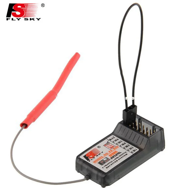 Fly Sky FS R6B 2 4G 6CH RC приемник для радиоуправляемого передатчика CT6B T6 9ch TH9X TH9B|rc