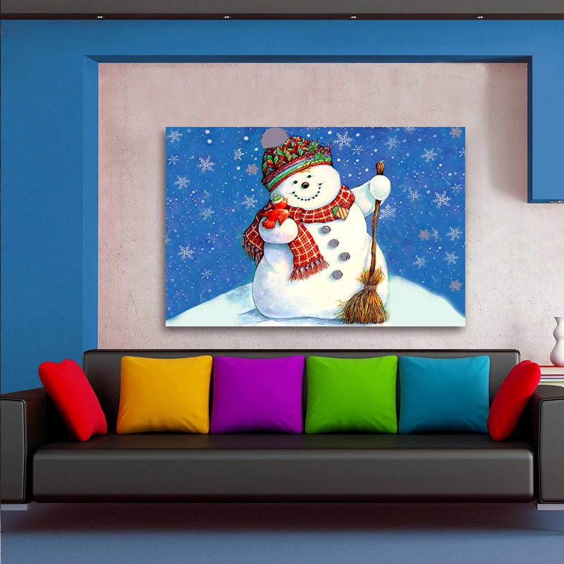 Мультяшная краска по номерам художественная живопись работа анимационный