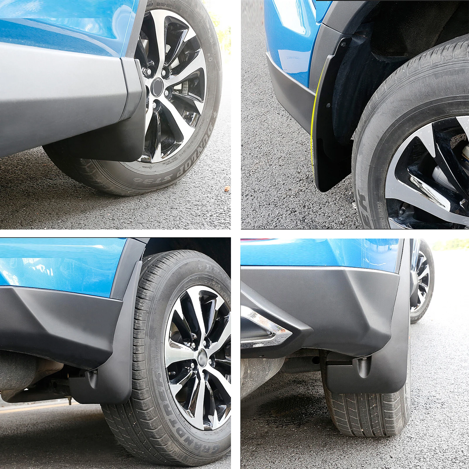 Брызговики литые для Toyota RAV4 2016 2017 2018 4 шт./набор