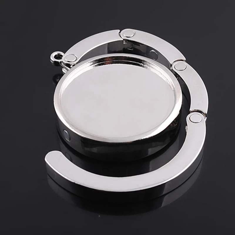 Лидер продаж 10 шт. Сделай сам Складная глянцевый для сумки сумка кошелек вешалка