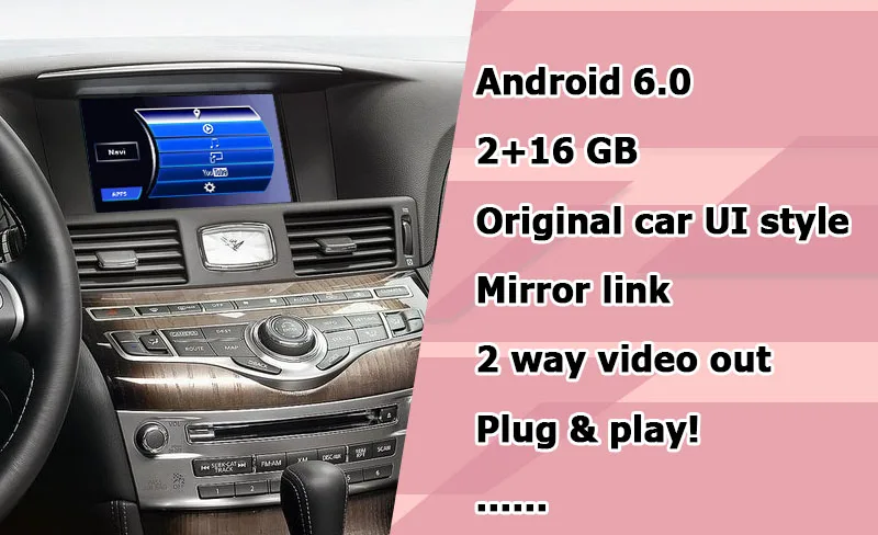 Lsailt Android gps навигационная система коробка для Infiniti Q70/M25 M37 2012- с G QX50 QX60 QX70 QX80 и т. д. youtube waze