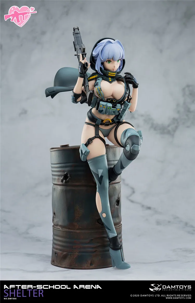 

In Stock DMF006 1/7 Scale Static Figure Statue After-School Arena - Vol.6 shelter for Collection Fan Gifts