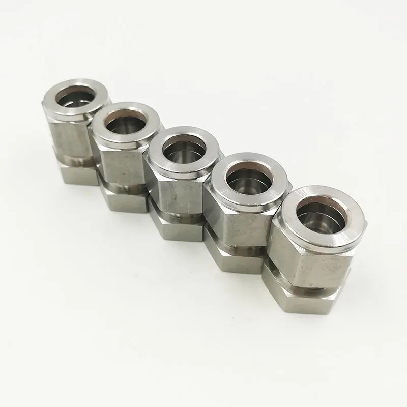 Трубные фитинги и Трубопроводные Прямые 316 SS крышки pulgs крышка может