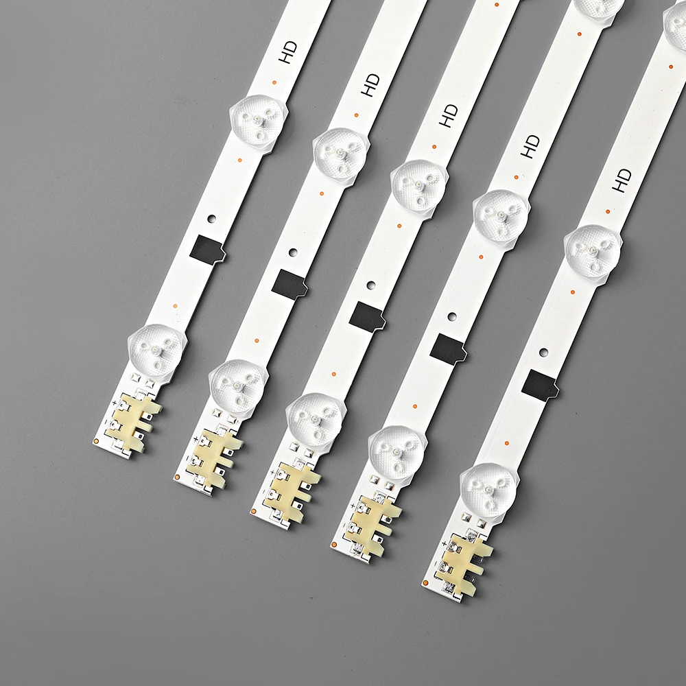 Новый комплект 5 шт. 9 Светодиодов 650 мм Светодиодная лента для Samsung UE32F5300 D2GE-320SC0-R3