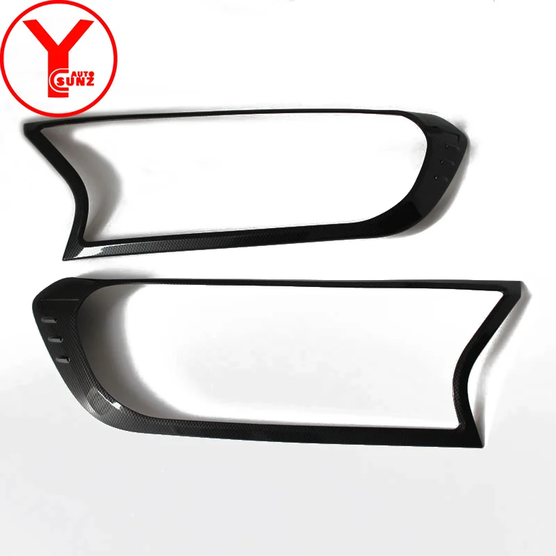 YCSUNZ крышка головного света из углеродного волокна ABS автомобильные аксессуары