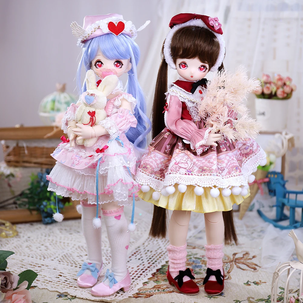 Dream Fairy 1/4 BJD Anime Style 16 pollici bambola snodata Set completo compresi vestiti scarpe bambole Kawaii per ragazze MSD