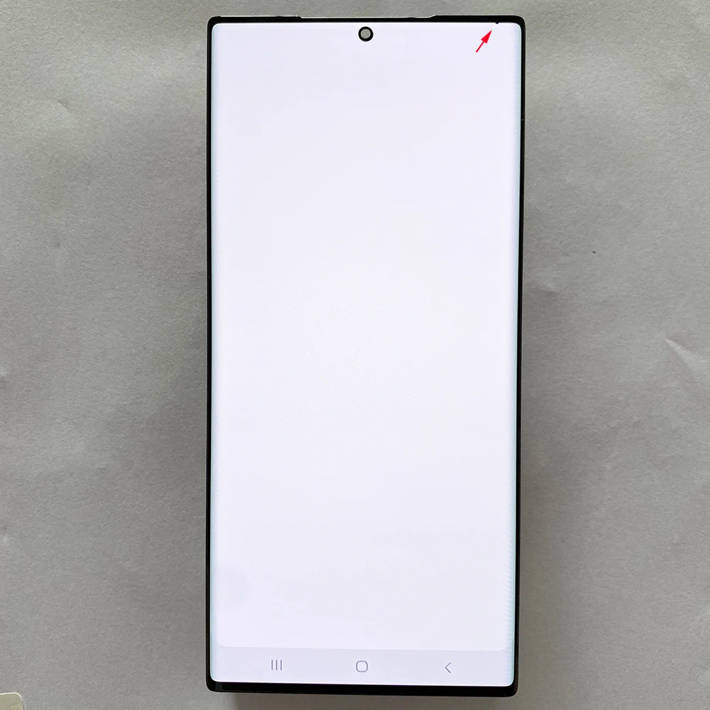 Cena SUPER AMOLED Do Samsung Note 20 Ultra 5G Wyświetlacz LCD Z Ramką SM-N985F N985F/DS N986F N986B Ekran Dotykowy Digitizer Naprawa LCD
