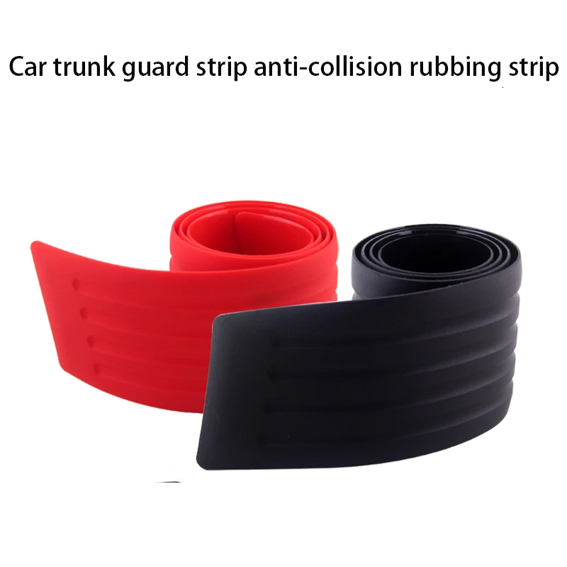 Защитная пластина для багажа резиновая накладка заднего бампера защитная задняя