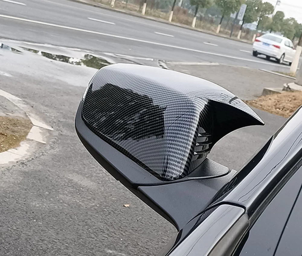 Корпус для зеркала заднего вида из АБС-углеродного волокна крышка быстрого