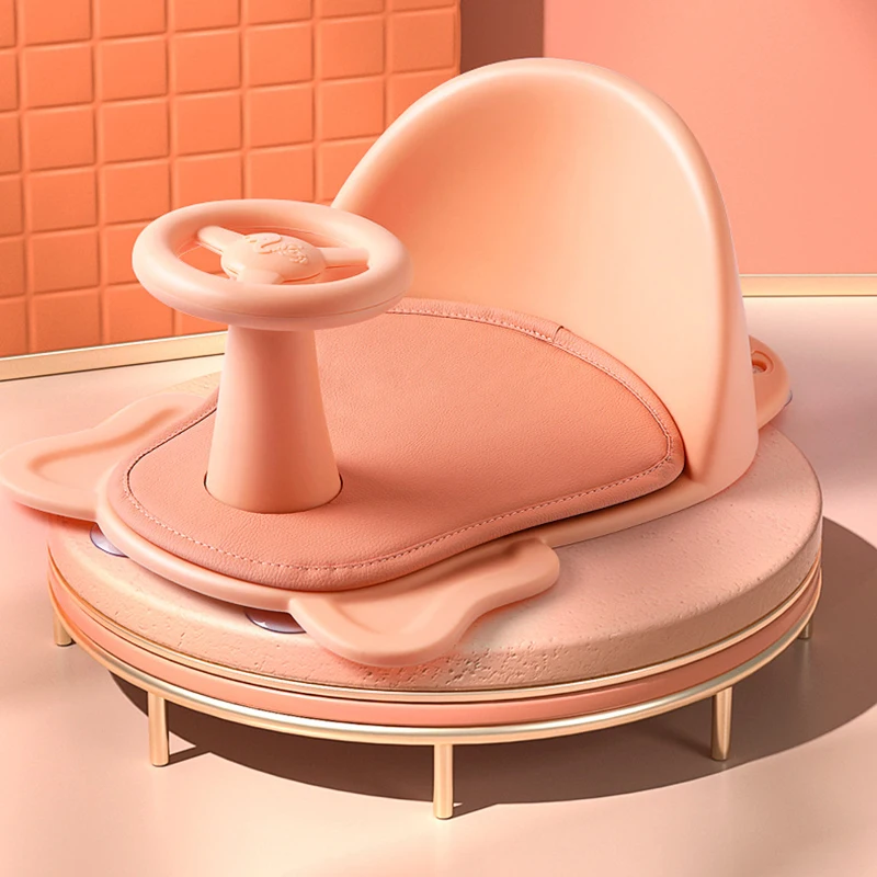 

Baby Tub Seat Bathtub Pad Mat Chair Anti Slip Newborn Infant Baby Care Children Safety Bathing Seat Washing Toys Shower Chair