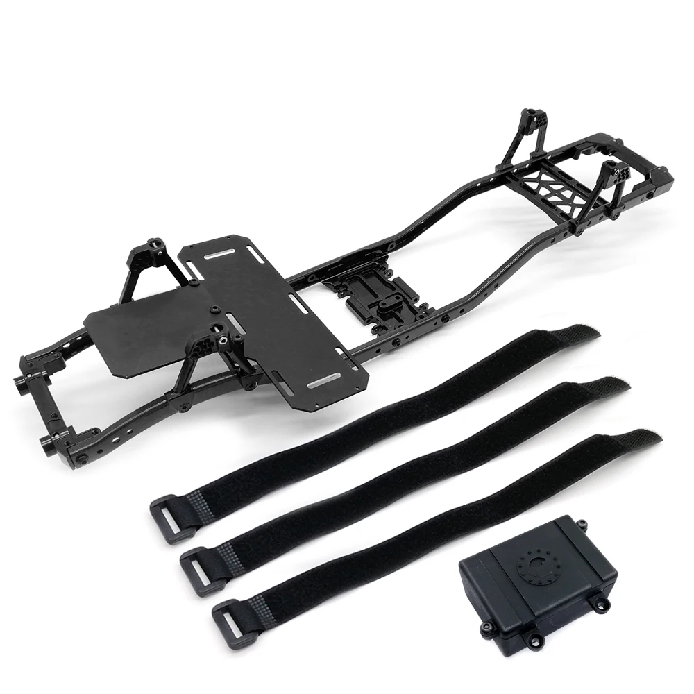 1 Набор 1/10 осевой SCX10 II RC Гусеничный 313 колесная база рама для 90046 90047 с батареей