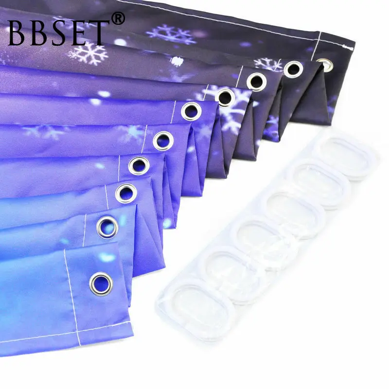 Waterproof Shower Curtain Farm Watercolor Cow Modern Art 3D Print Bathroom Curtains Mildew Proof with 12 Hooks Cortina De Ducha | Дом и сад