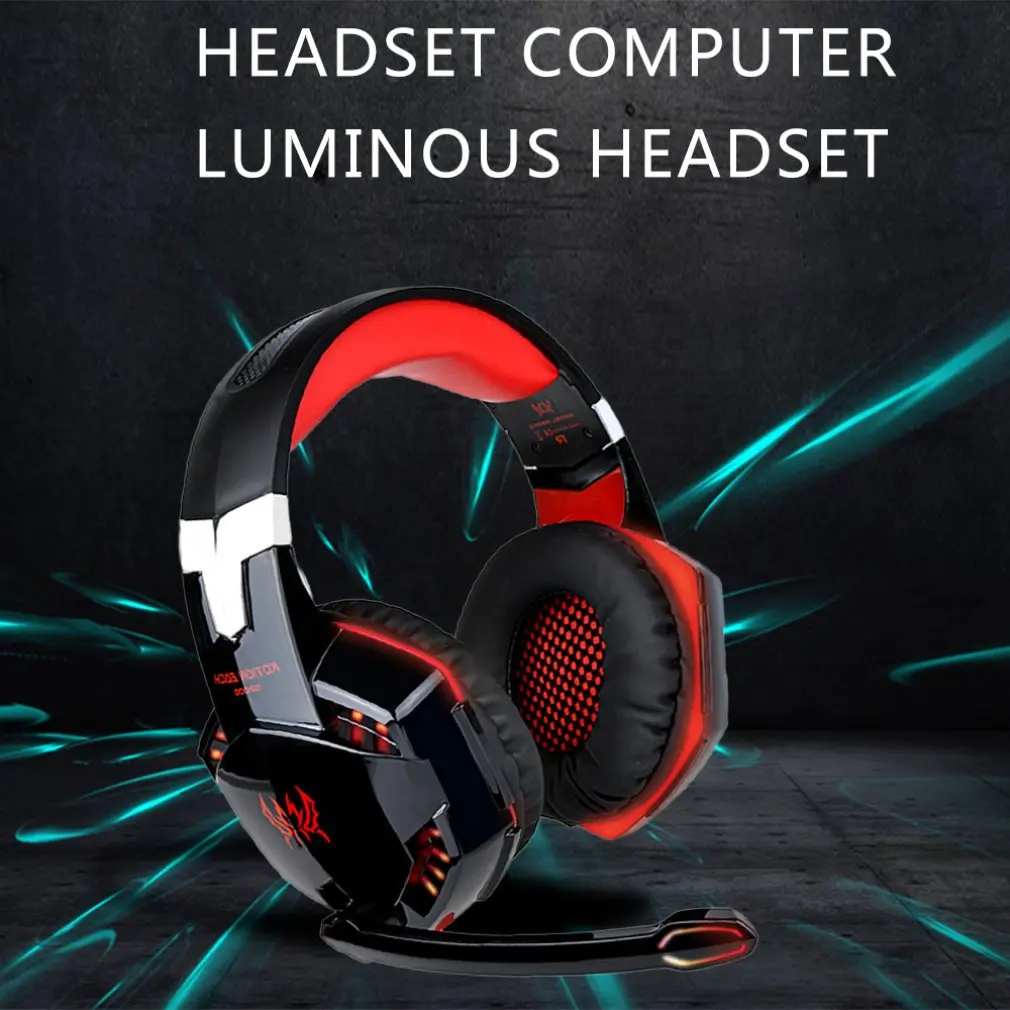 Игровая гарнитура G2000 для ПК игровые стереонаушники с глубокими басами и