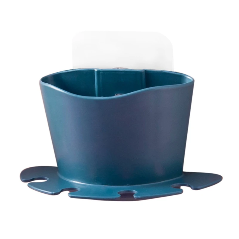 

Perforation-free dental appliance holder storage rack bathroom wall-mounted storage accessories