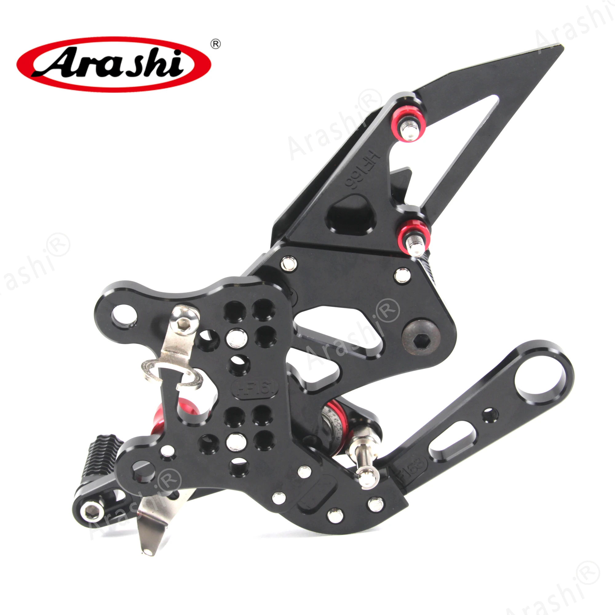 Arashi для APRILIA RSV4 R 2009 2010 2011 2012 CNC Регулируемые подножки колышки ног наездник