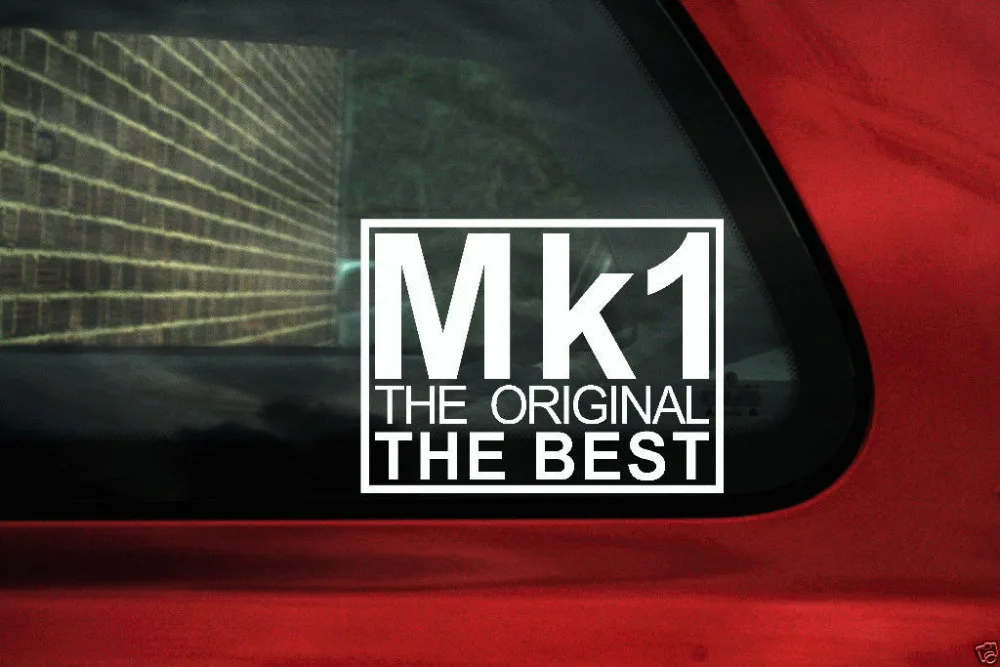 Для MK1 оригинальная лучшая наклейка все автомобили Литой Винил | Автомобили и
