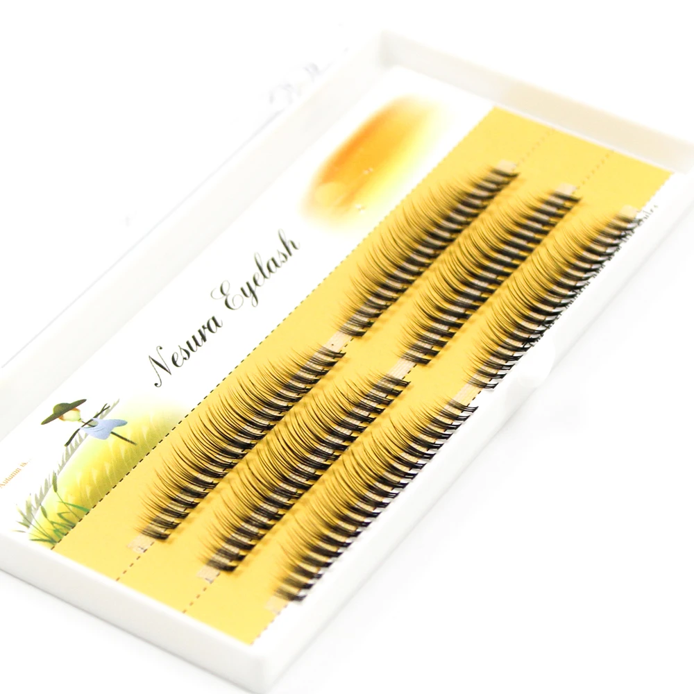 

Grafting World Rainbow False Eyelash 0.07 Personal Grafting Individual Eyelash Cluster Mix Length 120 Pcs Cilia