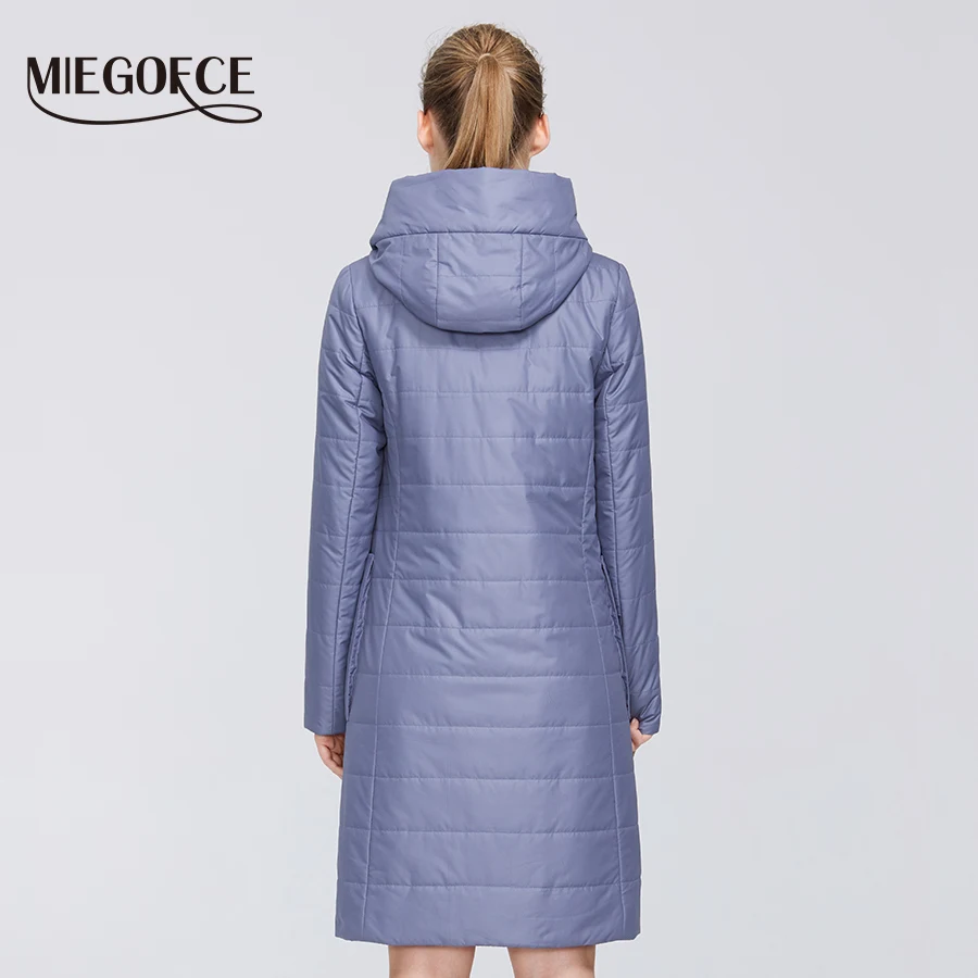 MIEGOFCE 2020 новая весенняя женская хлопковая куртка ветрозащитное пальто для женщин