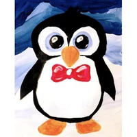 penguin new picture5d diamond painting full drill squarecross stitch mosaic diamond embroideryhome decoration accessories