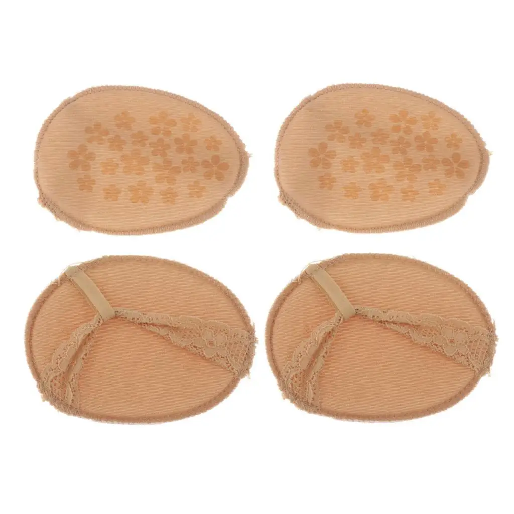 

2 Pair Silicone Gel High Heel Liner Cushion Protector Foot Shoe Insole Pad