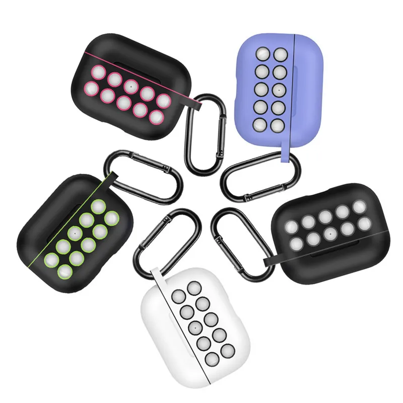 Силиконовый защитный чехол для наушников Airpods Pro3 зарядного устройства