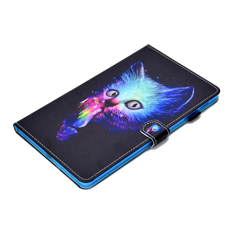 Чехол с рисунком для Samsung Galaxy Tab S5E 2019 SM-T720 10 5 дюйма кожаный мягкий пляжный кошелек