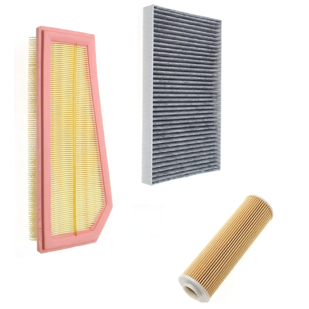 

Салонный фильтр + воздушный фильтр + Масляный фильтр 3 шт. для Mercedes Benz SLK R172 200 250 кабриолета 2011-2019 набор моделей фильтров