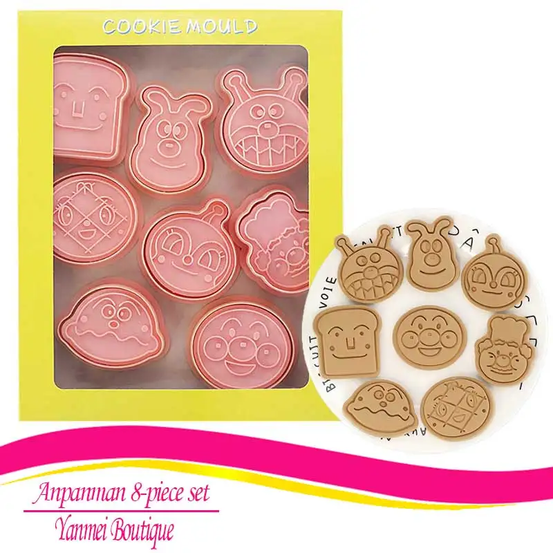

Kitchen Accessories Cookie Cutter Anime Confectionery Equipment Fondant Cutting Stamps Mold for Baking Pastry Cookie Tools Type