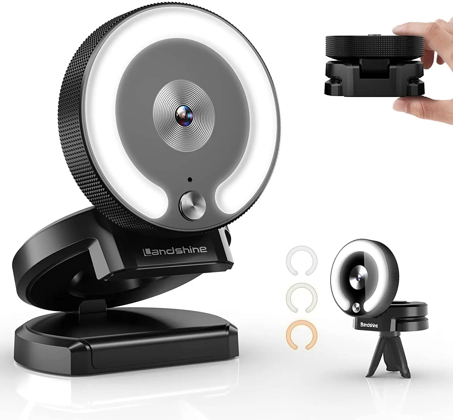 

UTHAI DC07 Компьютерная камера HD Сеть USB Внешняя 1080p/2K HD Live Beauty камера Поддержка WnXP; Wn7; Wn8; Wn 10MacOS; LnuxUbuntu