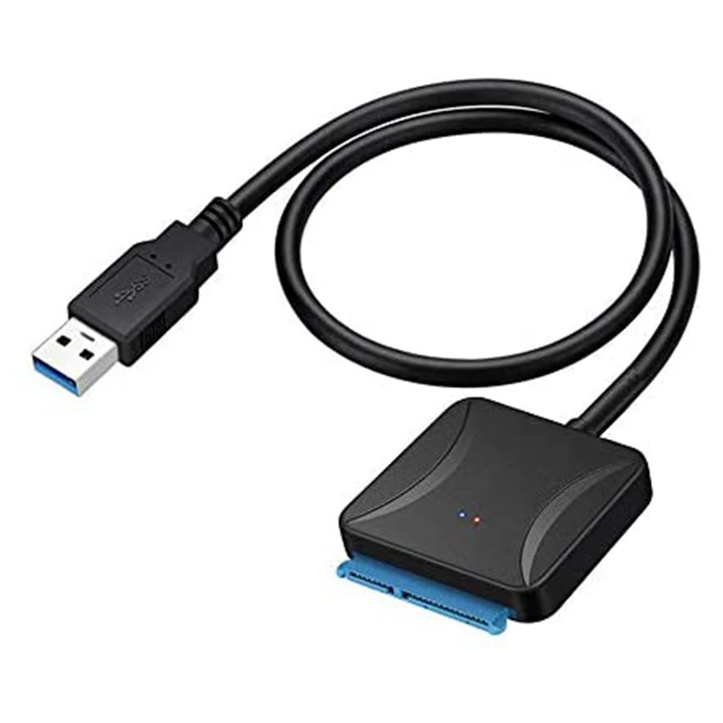 

HOT-USB 3.0 to SATA 3 Cable Sata to USB Adapter Convert Cables Support 2.5 Or 3.5 Inch External SSD HDD Adapter