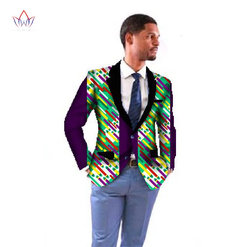 Африканский Дашики печати воск костюм мужские блейзеры Африка одежда Блейзер