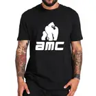 Футболка AMC Moon Ape Мужская, короткая, 100% хлопок, европейские размеры