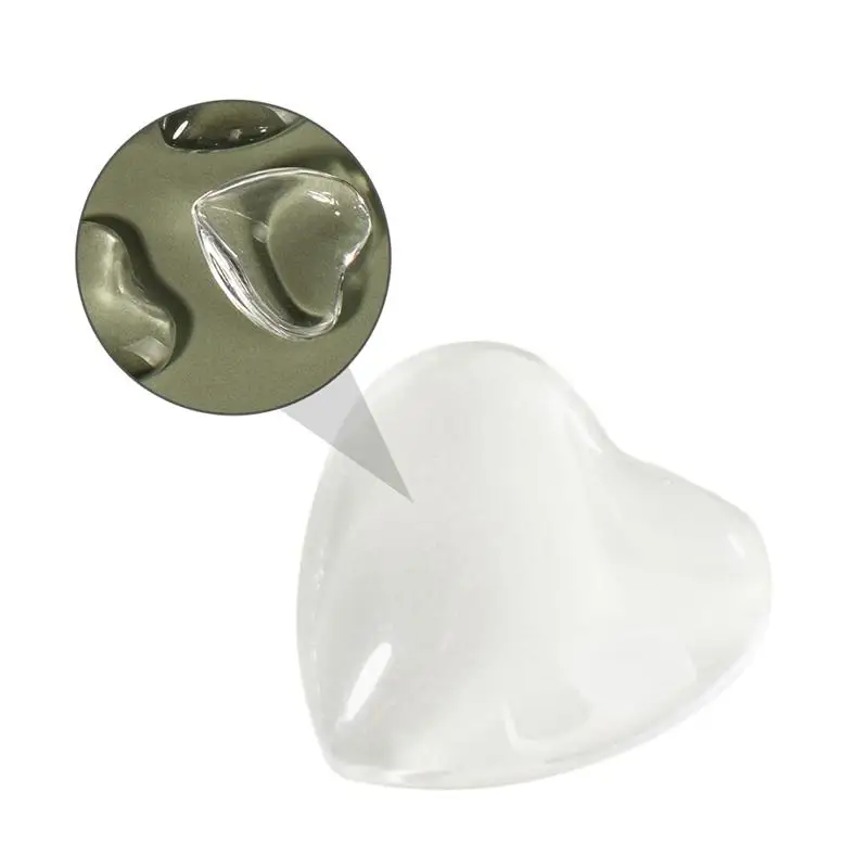 100 pcs Nail Color Charts Transparent Creative Glass Durable Polish Bead Display Card Manicure Tools for Salon |