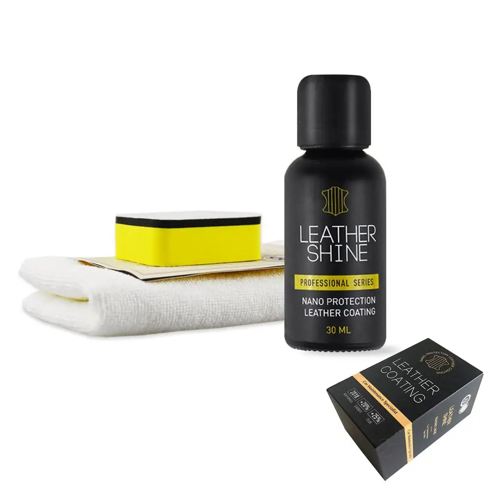 

New Nano Liquid Car Leather Care Interior Seat Glazing Moisturizing Protective Protection Liquid Plastic Leather Maintenance