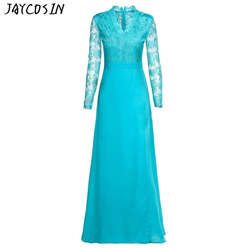 Кружевное рождественское платье в сеточку элегантное женское с длинным рукавом