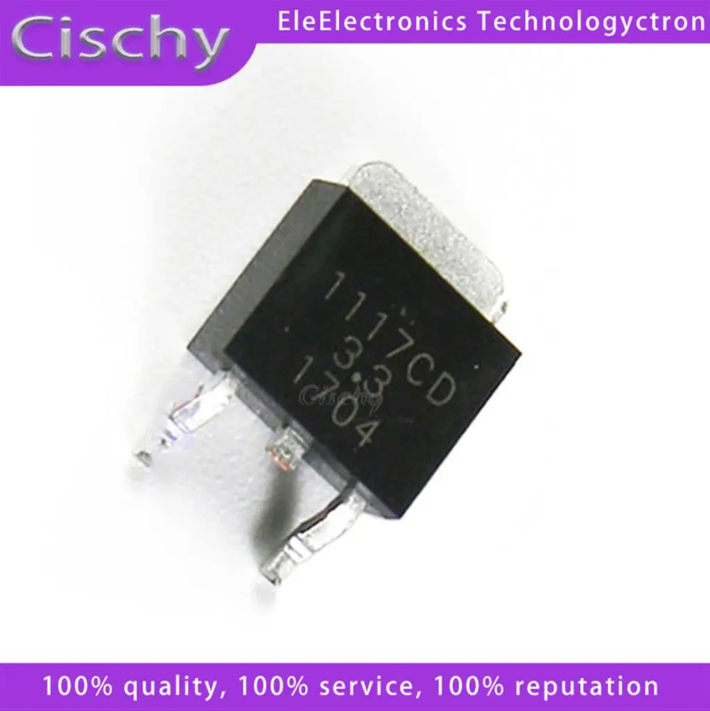 

10 шт./лот AMS1117-3.3 AMS1117-ADJ AMS1117CD-ADJ AMS1117 в 252 в наличии на складе