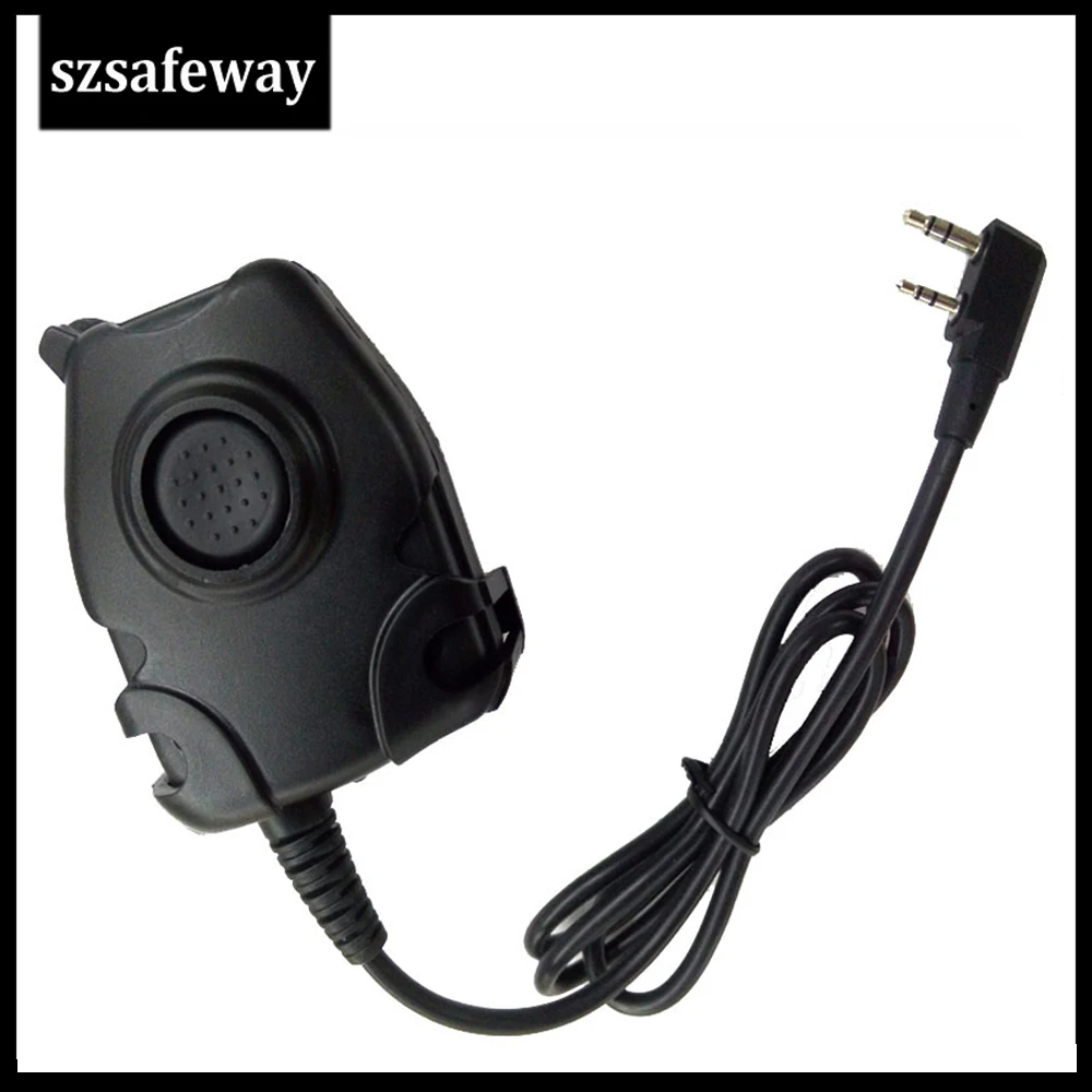 Водонепроницаемый PTT кабель для Z тактическая гарнитура ComtacII H50 MSA SORDIN H60 HD03 Kenwood