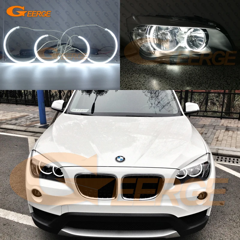 Отличные c образные стильные ультра яркие CCFL ангельские глазки для BMW X1 E84 2009 2010 2011