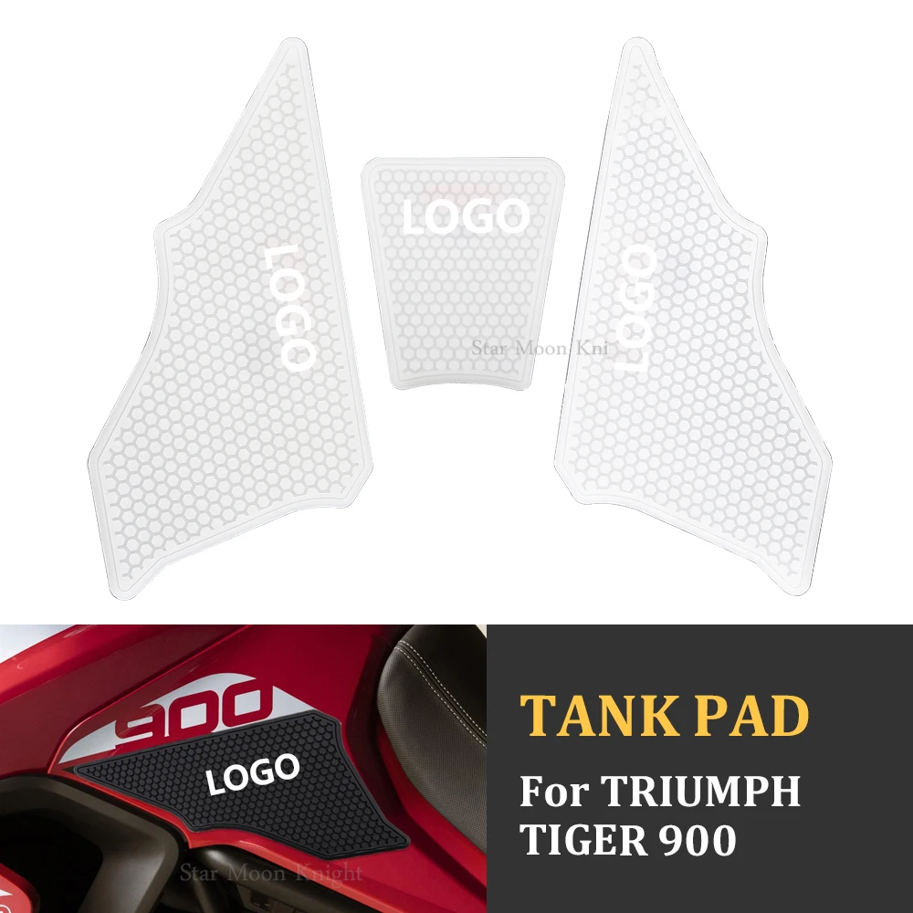 

Motorcycle Non-slip Side Fuel Tank Stickers Waterproof Pad Rubber Sticker Tiger 900 For TRIUMPH TIGER 900 GT PRO RALLY TIGER900