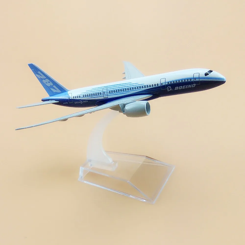 Металлический Прототип самолета 16 см модель авиакомпании Боинг 787 B787 ProtoMech с