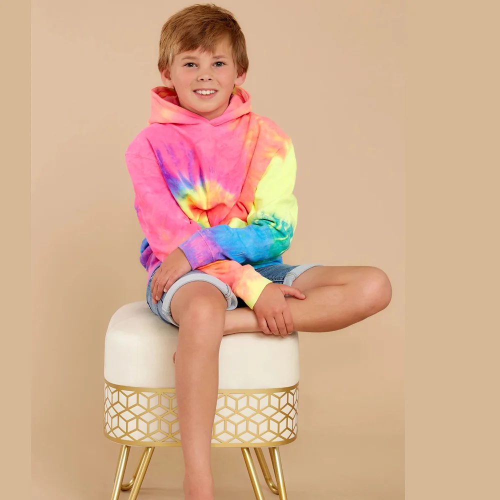 Детский пуловер с принтом длинным рукавом |