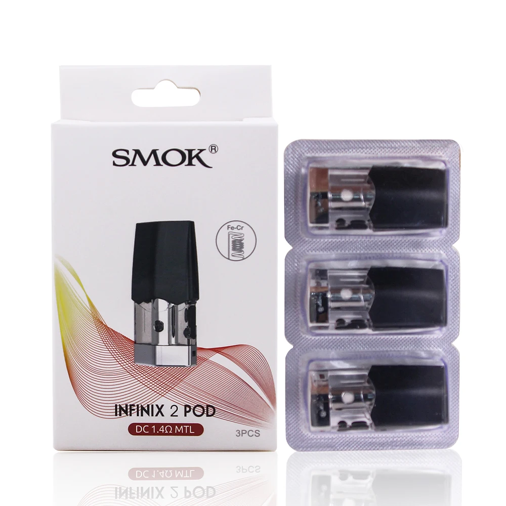 Оригинальная Форсунка картриджа SMOK Pods бачок с головным сопротивлением для вейпа
