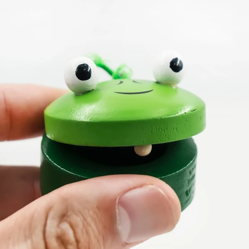 1 шт. Развивающие детские милые деревянные Мультяшные животные кастанеты игрушки