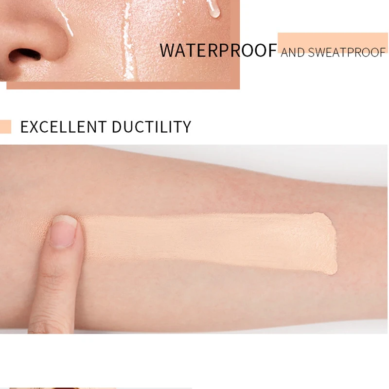 Увлажняющая отбеливающая водостойкая Жидкая основа для макияжа 8 цветов |