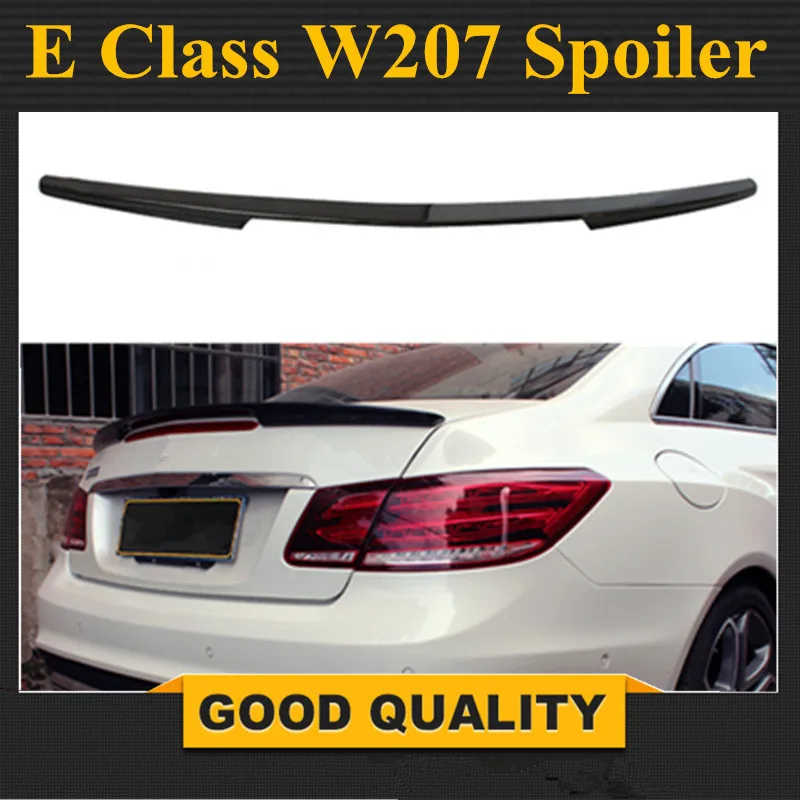 E class w207 c207 углеродное волокно задний бампер спойлер багажника крылья для mercedes 2010