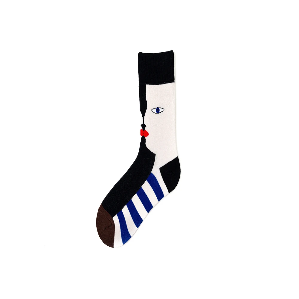 British style European and American street creative fashion trend in tube socks C56 | Женская одежда