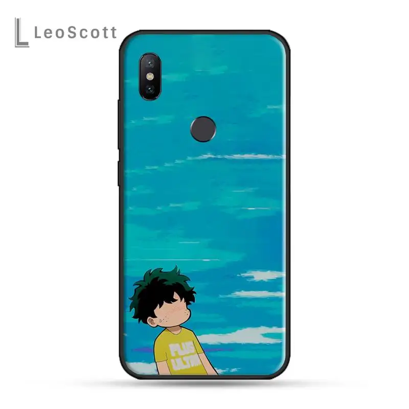 Чехол для телефона Midoriya Izuk черный чехол из ТПУ с японским аниме Xiaomi Redmi Note 4 4x5 6 7 8 pro