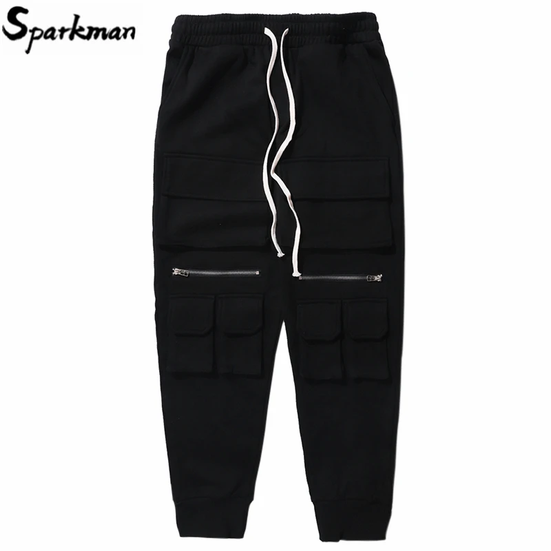 Мужские брюки карго на бедрах с несколькими карманами спортивные уличная одежда